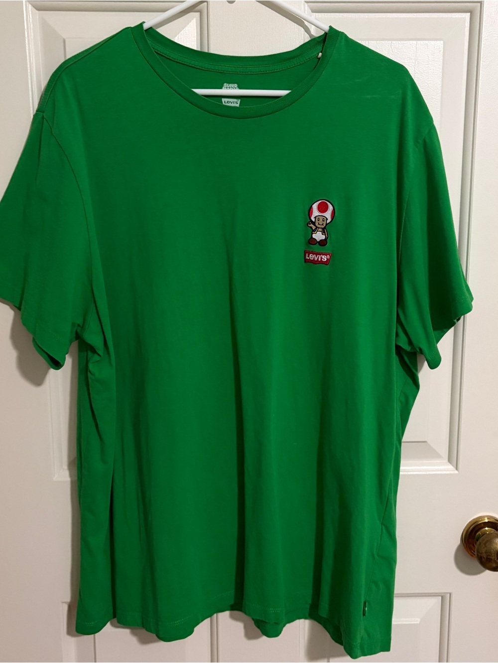 Leviโs x Super Mario Toad Woo Hoo T-Shirt XXL Nintendo 2020